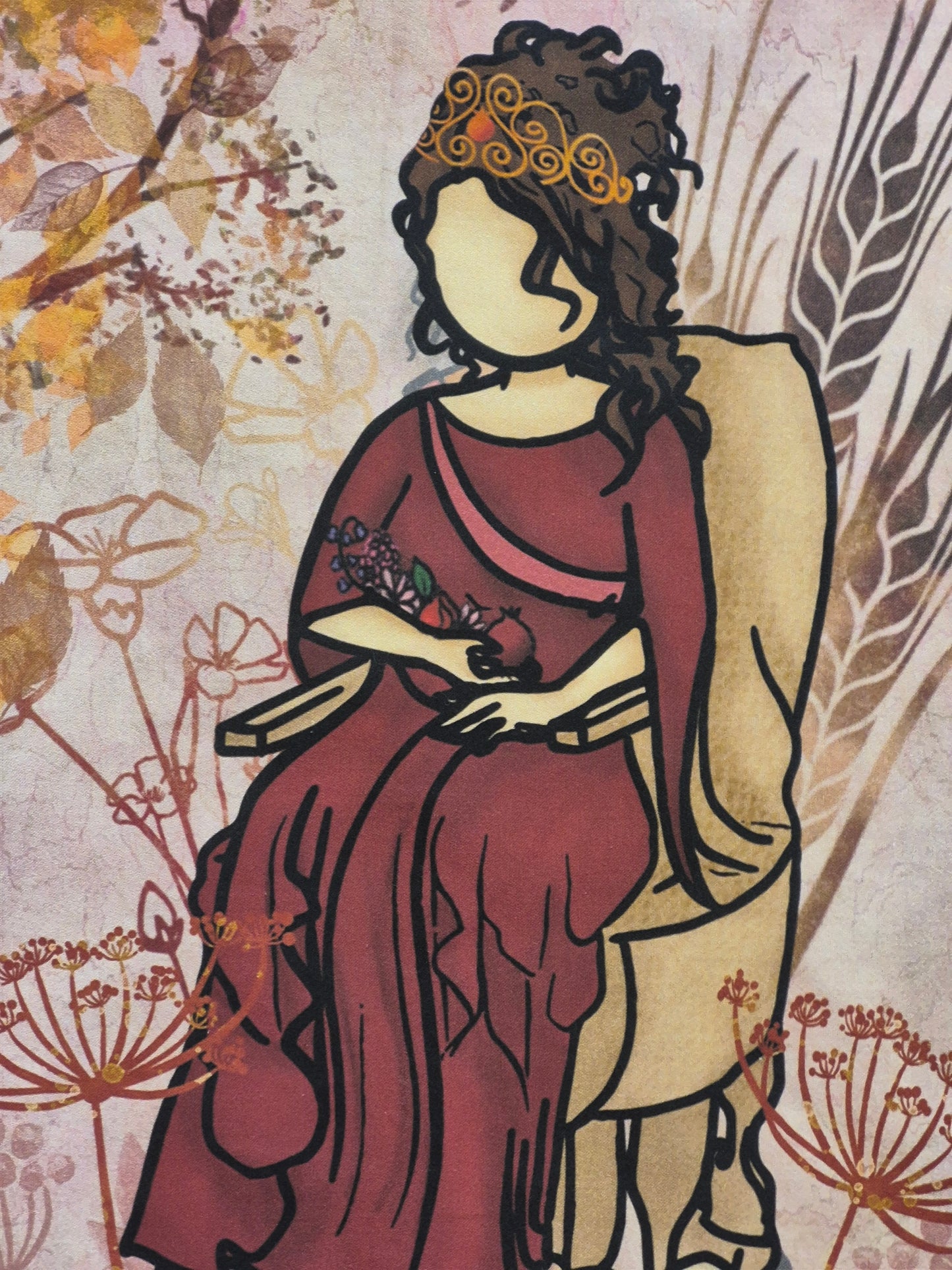 Persephone wall hanging