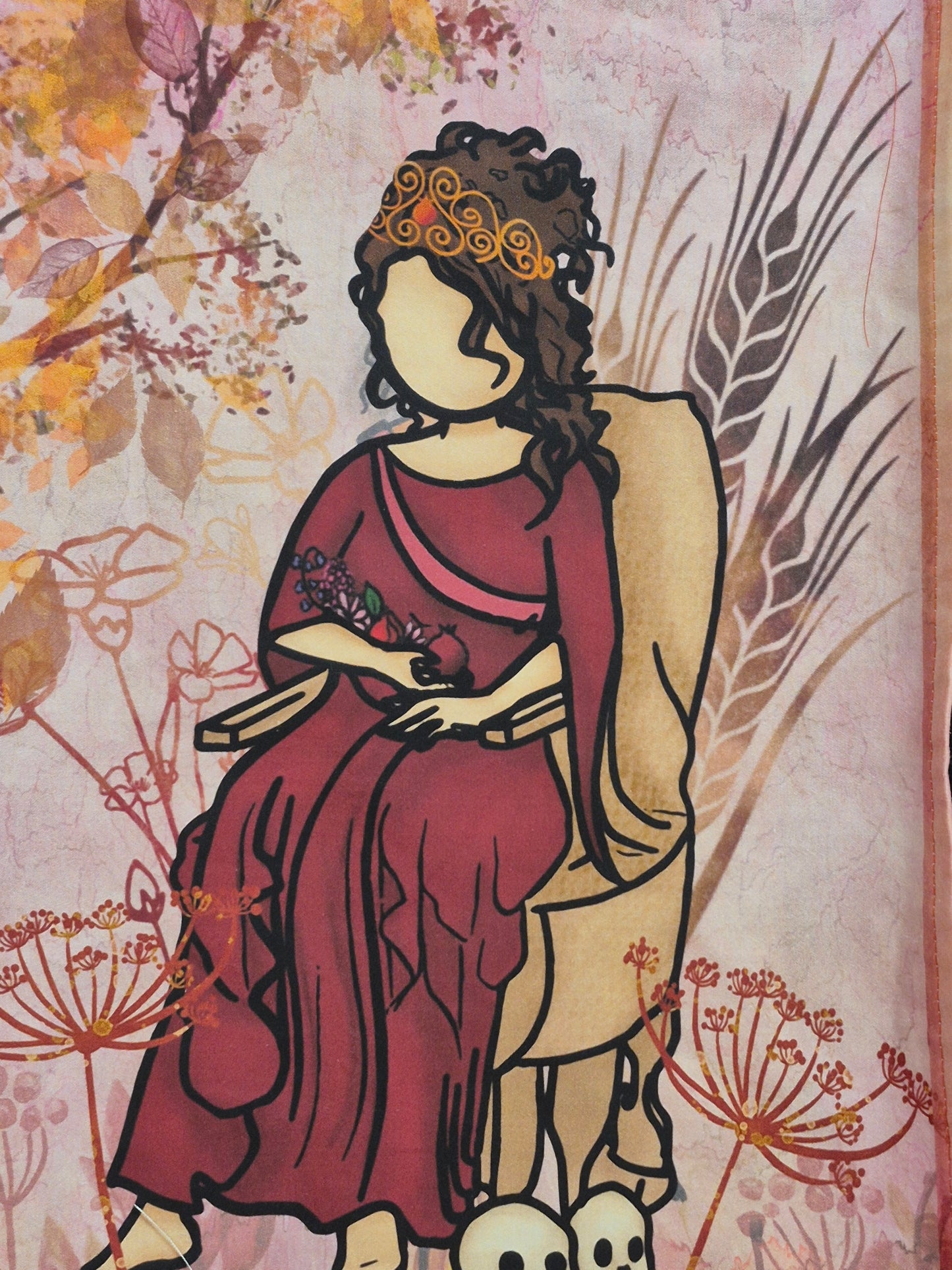 Persephone wall hanging